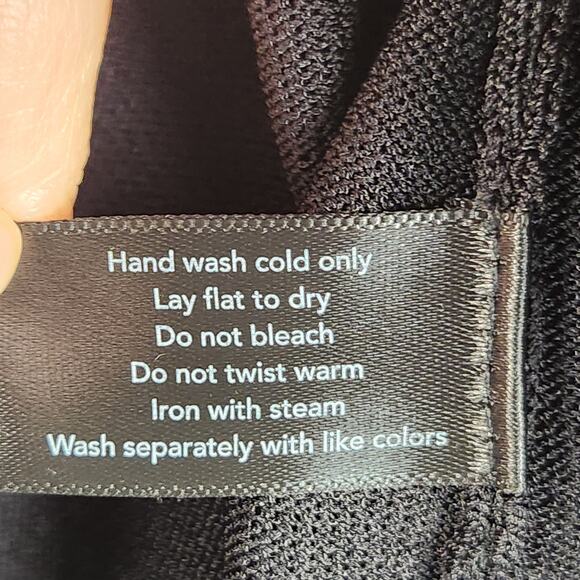 Boston Proper Sweater Women’s SZ LG Y2K 90s Style Long Sleeve Bejeweled Neck - Picture 12 of 13